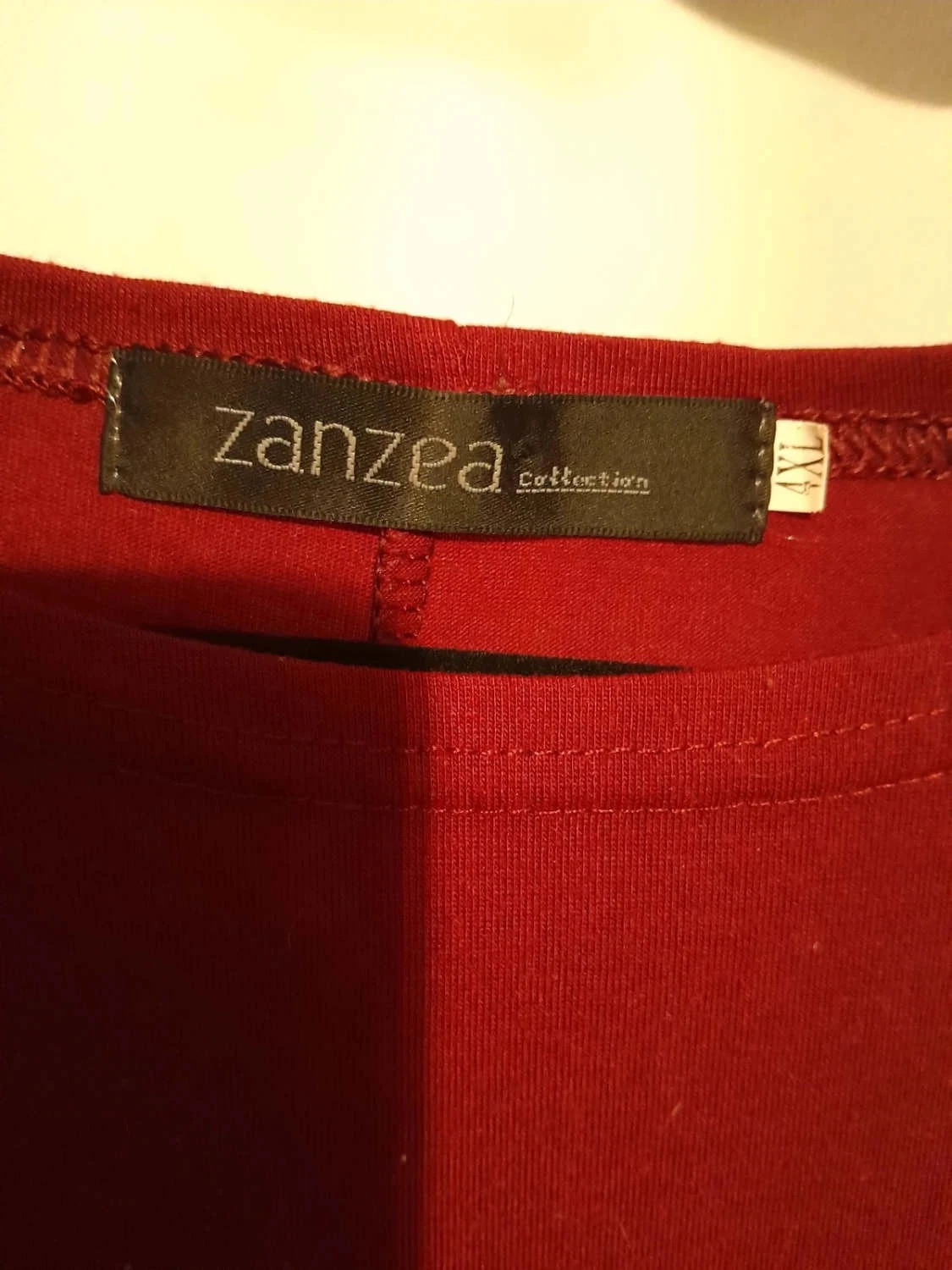 Blouse femme, Taille 4XL, Marque Zanzea, couleur Rouge/Bordeau – photo 4